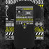 Minimalism unisex Techno regular T-Shirt von hinten